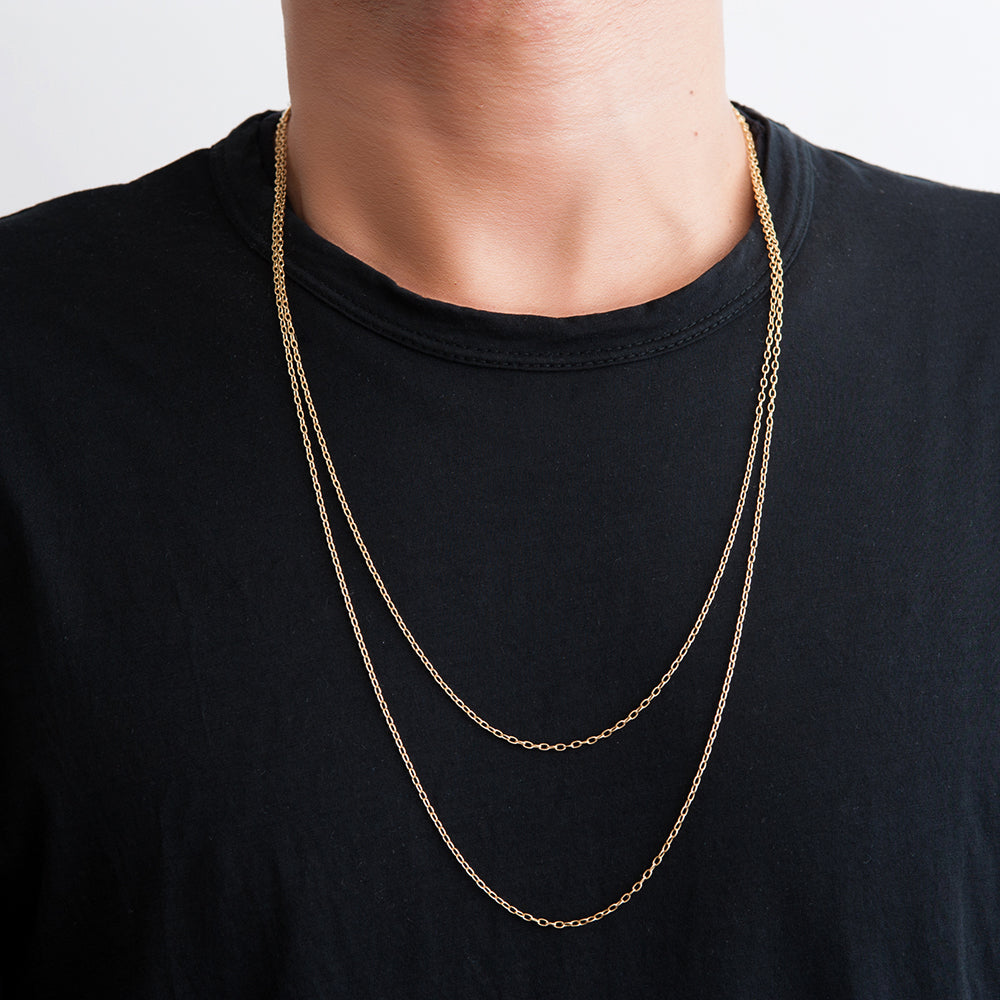 NECKLACE CHAIN C-013L "Azuki S 70 GL"