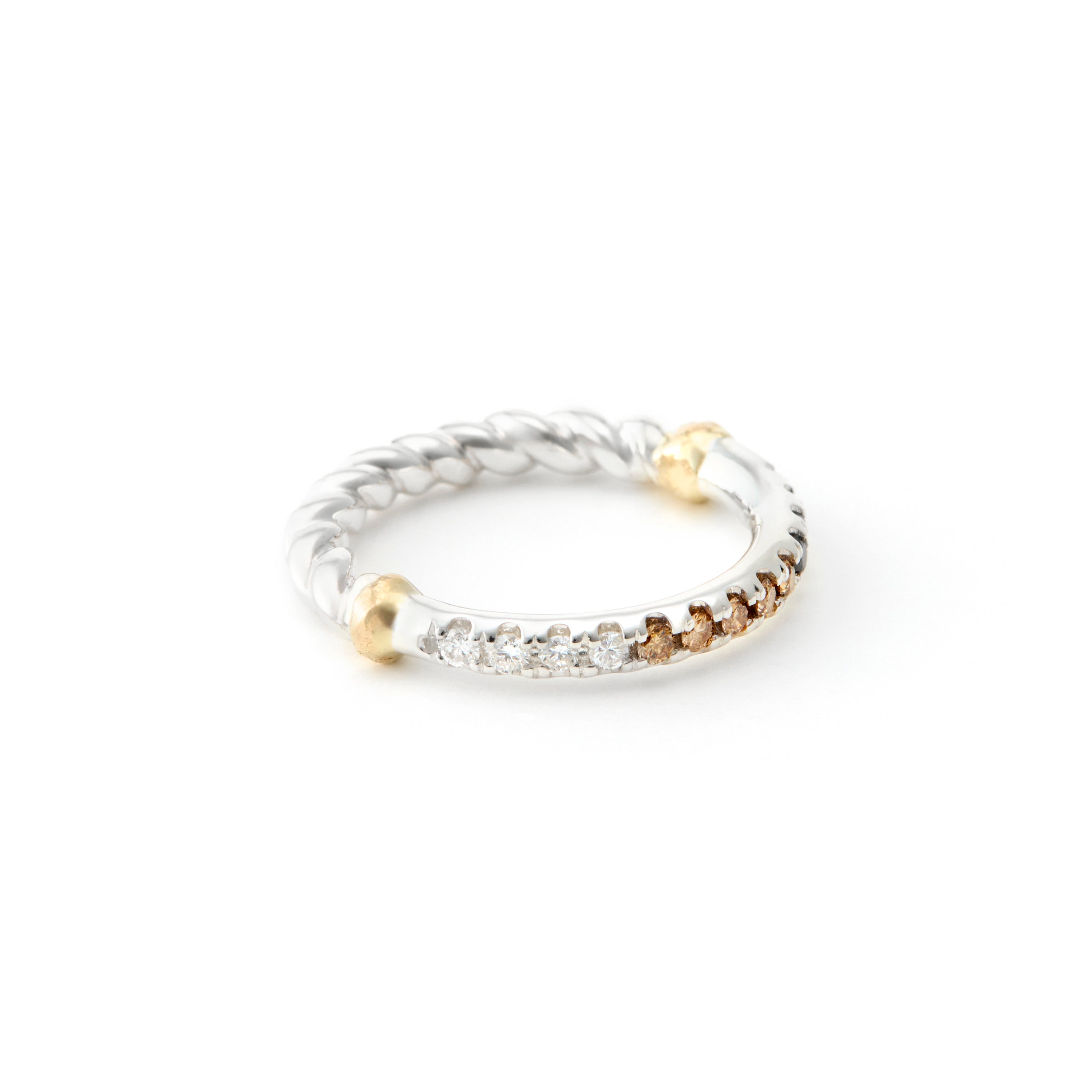 RING 1149 Half eternity Diamond