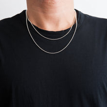 画像をギャラリービューアに読み込む, NECKLACE CHAIN D-031S &quot;Ball 50&quot;
