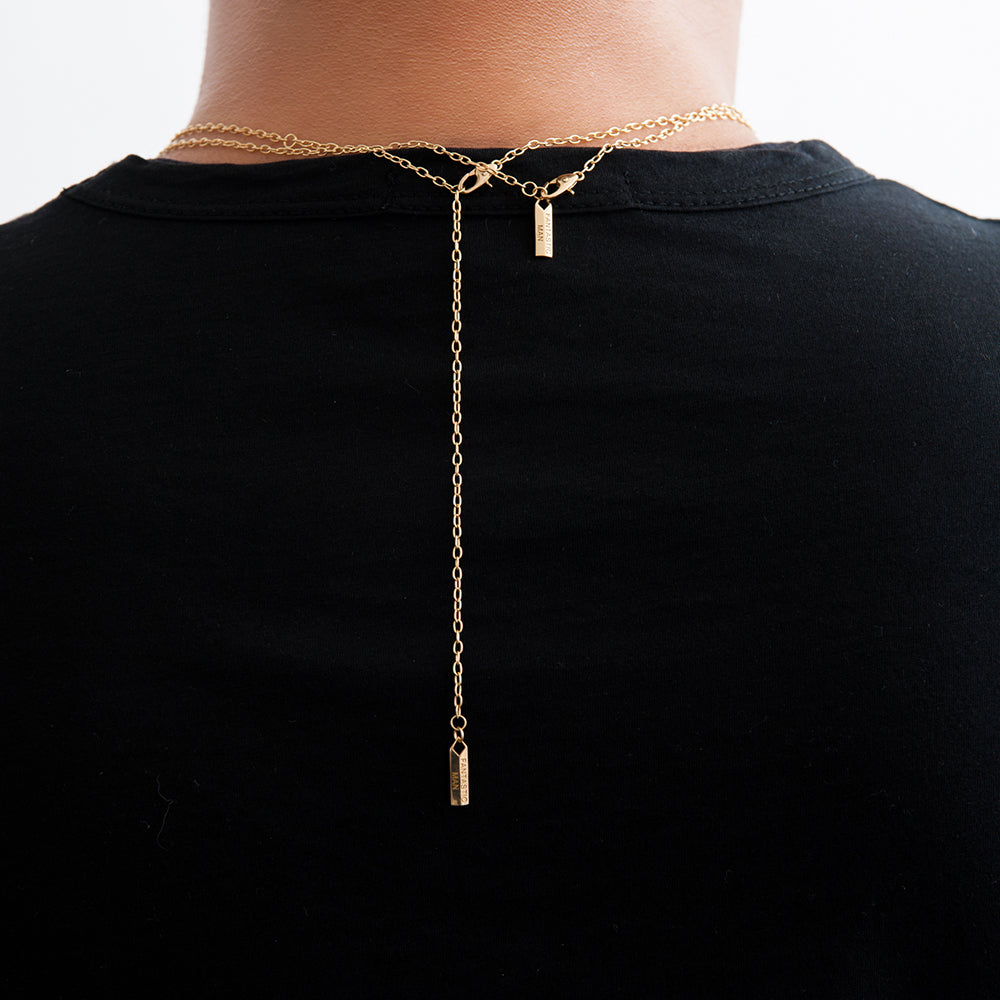 NECKLACE CHAIN C-013L "Azuki S 70 GL"